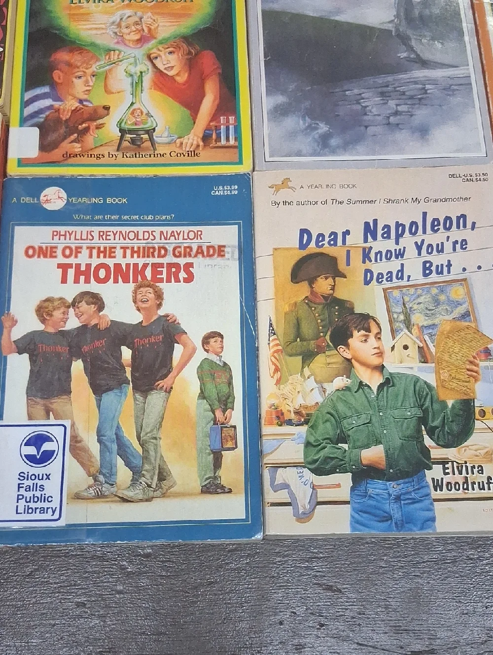 vintage paperbacks, Dell‎ Yearling publishing line popular in the 80s & 90S